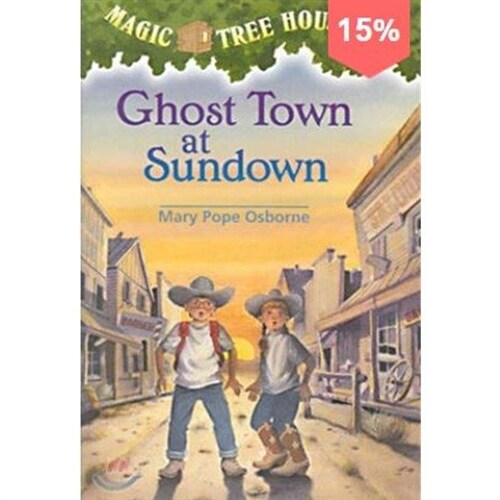 [중고] Magic Tree House #10 : Ghost Town at Sundown (Paperback)