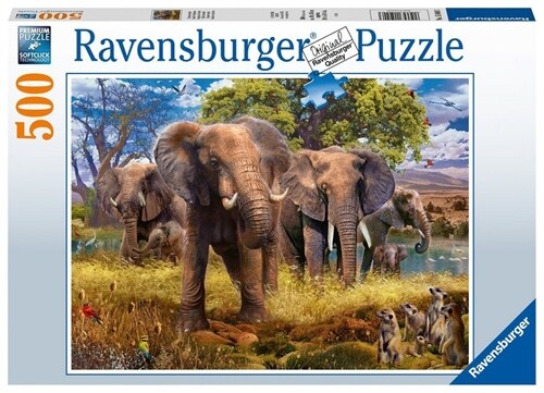 Elefantenfamilie (Puzzle) (Game)