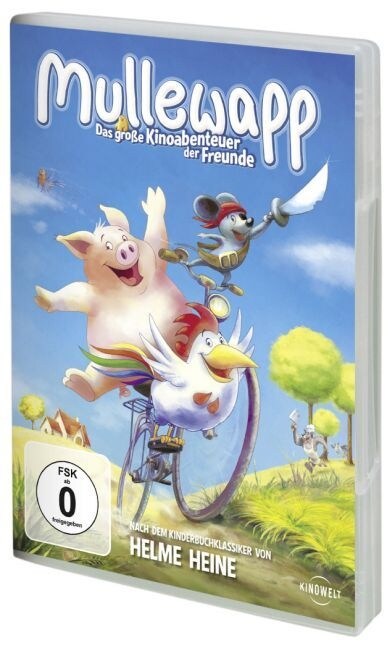 Mullewapp, Das große Kinoabenteuer der Freunde, 1 DVD (DVD Video)