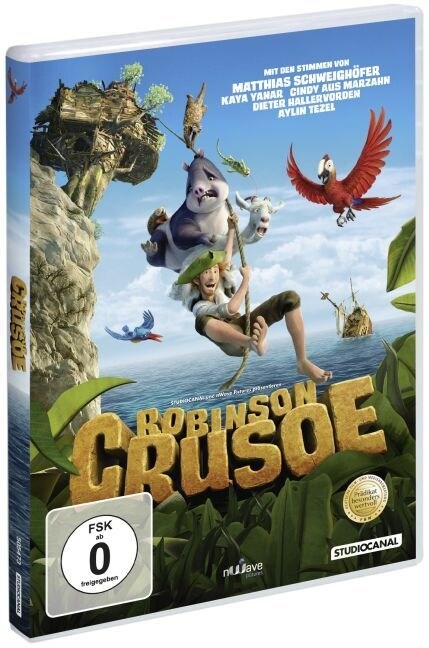 Robinson Crusoe (2015), 1 DVD (DVD Video)