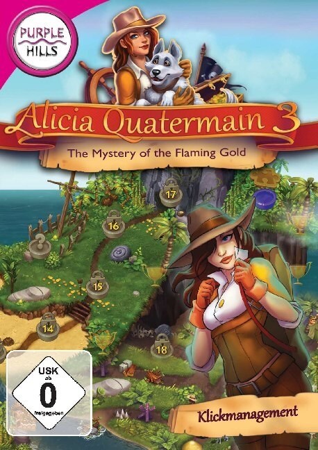 Alicia Quatermain 3, The Mystery of the Flaming Gold, 1 DVD-ROM (DVD-ROM)