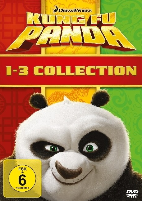 Kung Fu Panda 1-3 Collection, 3 DVD (DVD Video)