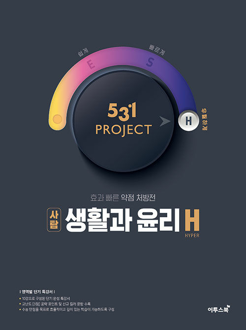531 프로젝트 PROJECT 사탐 생활과 윤리 H (2024년용)