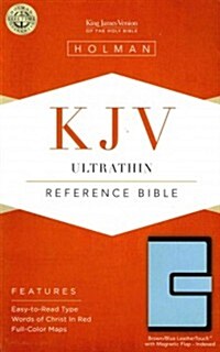 Ultrathin Reference Bible-KJV-Magnetic Flap (Imitation Leather)