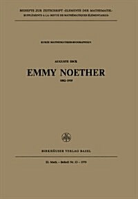 Emmy Noether (Paperback)