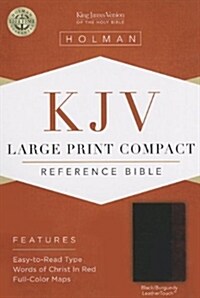 Large Print Compact Reference Bible-KJV (Hardcover)