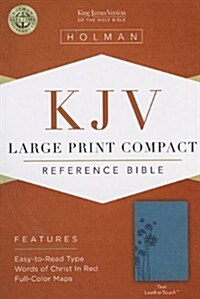 Large Print Compact Reference Bible-KJV (Imitation Leather)