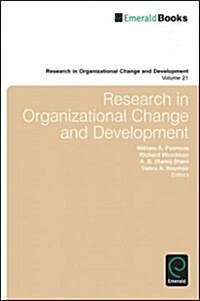 Research in Organizational Change and Development (Hardcover, New)