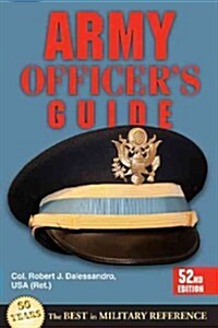 Army Officers Guide (Paperback, 52)
