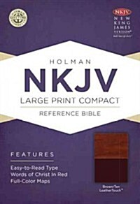 Large Print Compact Reference Bible-NKJV (Imitation Leather)