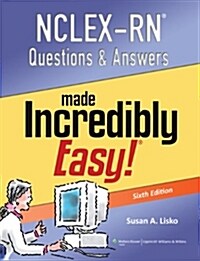 NCLEX-RN Questions & Answers Made Incredibly Easy! with Access Code (Paperback, 6)