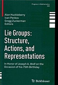 Lie Groups: Structure, Actions, and Representations: In Honor of Joseph A. Wolf on the Occasion of His 75th Birthday (Hardcover, 2013)