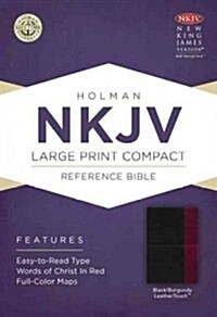 Large Print Compact Reference Bible-NKJV (Imitation Leather)