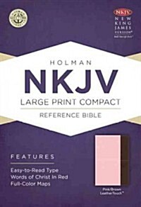 Large Print Compact Reference Bible-NKJV (Imitation Leather)