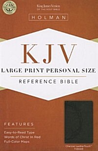 Large Print Personal Size Reference Bible-KJV (Imitation Leather)