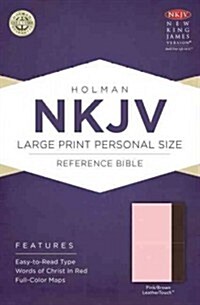 Large Print Personal Size Reference Bible-NKJV (Imitation Leather)