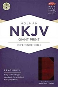 Giant Print Reference Bible-NKJV (Imitation Leather)