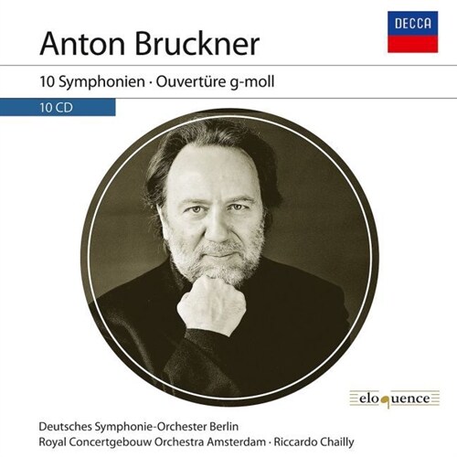 [중고] Anton Bruckner: 10 Symphonien, 10 Audio-CDs (CD-Audio)