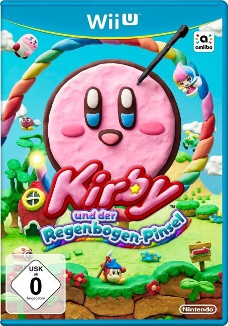 Kirby und der Regenbogen-Pinsel, Nintendo Wii U-Spiel (00)