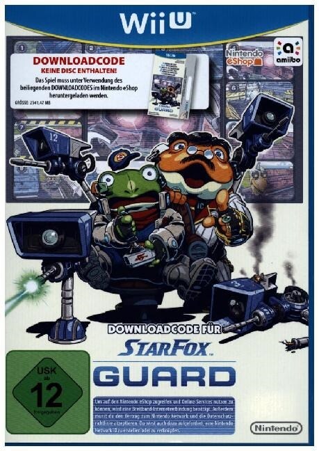 Nintendo Star Fox Zero Guard, 1 Nintendo Wii U-Download (General Merchandise)