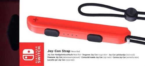 Nintendo Joy-Con-Handgelenksschlaufe Neon-Rot (General Merchandise)