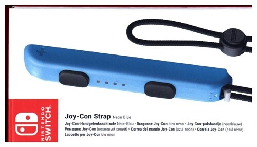 Nintendo Joy-Con-Handgelenksschlaufe Neon-Blau (General Merchandise)