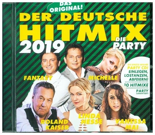 Der Deutsche Hitmix 2019, 1 Audio-CD (CD-Audio)