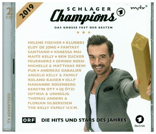 Schlager Champions 2019 - Das große Fest der Besten, 2 Audio-CDs (CD-Audio)