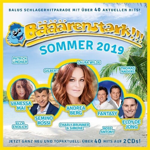 Baaarenstark!!! Sommer 2019, 2 Audio-CDs (CD-Audio)