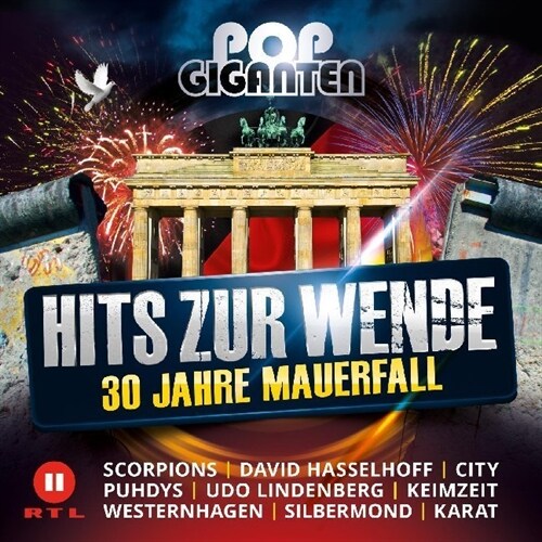 Pop Giganten - Hits zur Wende, 2 Audio-CDs (CD-Audio)