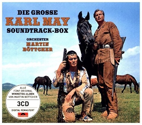 Die große Karl May Soundtrack-Box, 3 Audio-CDs (CD-Audio)