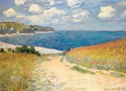 Path Through the Wheat Fields by Claude Monet (Other)