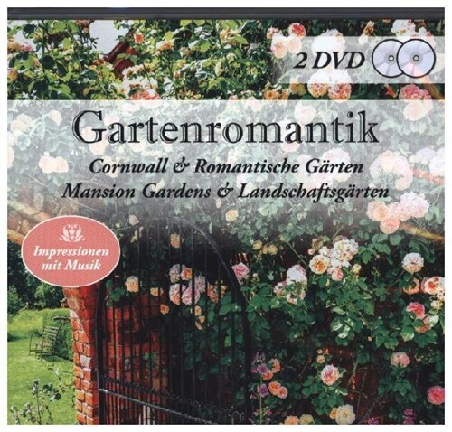 Gartenromantik - Cornwall & Romantische Garten; Mansion Gardens & Landschaftsgartnerei, 2 DVDs (DVD Video)