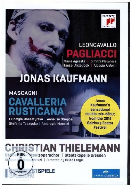 Leoncavallo: Pagliacci - Mascagni: Cavalleria Rusticana, 2 DVDs (DVD Video)