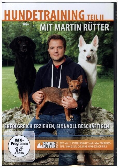 Hundetraining mit Martin Rutter. Tl.2, 1 DVD (DVD Video)