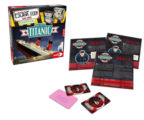 Escape Room, Panic on the Titanic (Spiel-Zubehor) (Game)