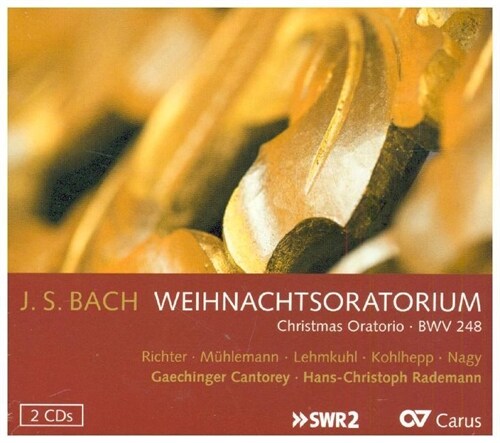 Weihnachtsoratorium BWV 248, 2 Audio-CDs (CD-Audio)