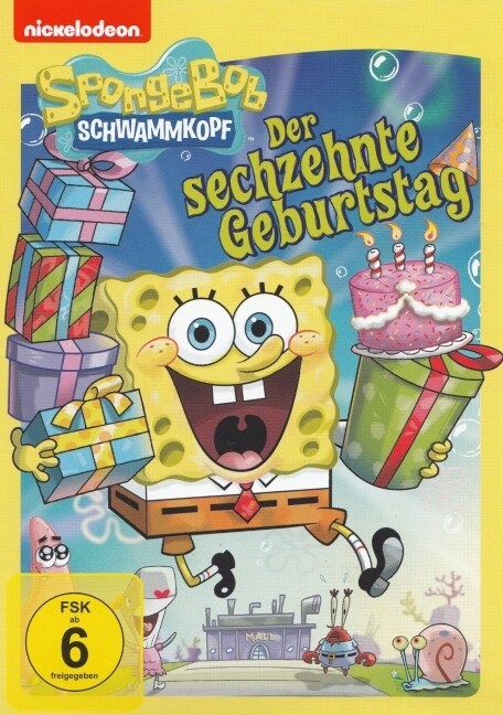 SpongeBob - der 16. Geburtstag, 1 DVD (DVD Video)