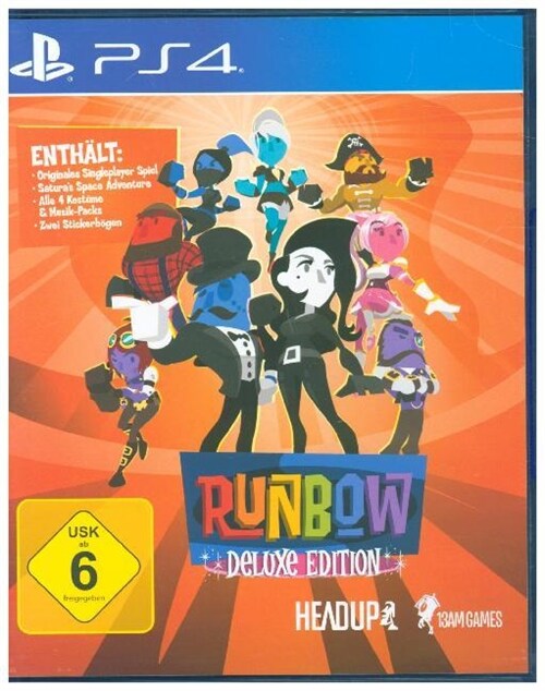 Runbow, 1 PS4-Blu-ray Disc (Deluxe Edition) (Blu-ray)