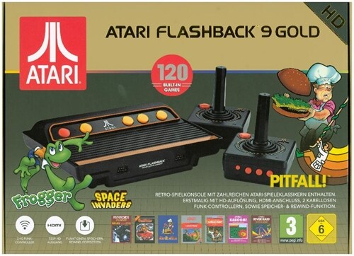 ATARI Flashback 9 Gold HD, Spielkonsole (General Merchandise)