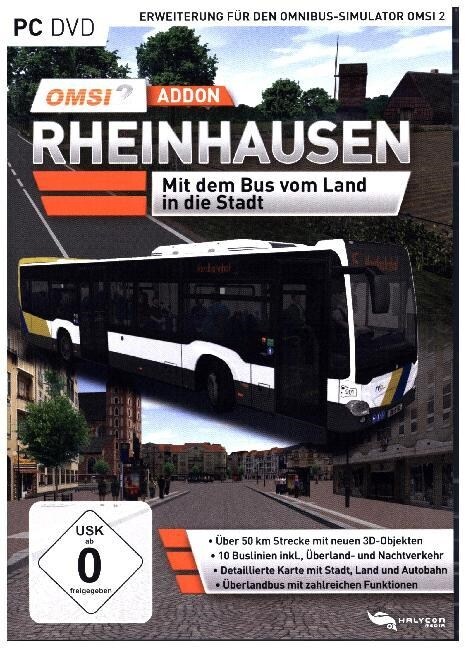 OMSI 2 - AddOn Rheinhausen, 1 DVD-ROM (DVD-ROM)