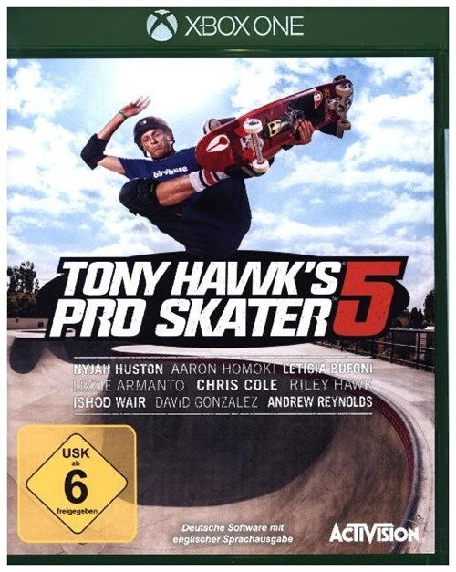 Tony Hawks Pro Skater 5, 1 XBox One-Blu-ray Disc (Blu-ray)