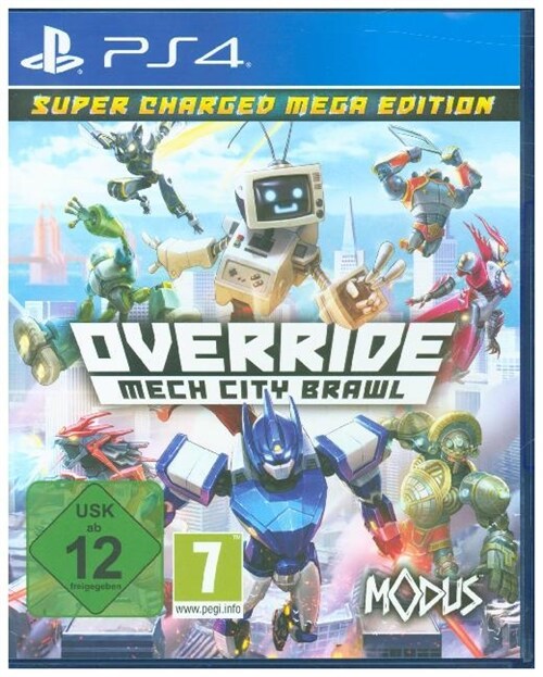 Override, Mech City Brawl, 1 PS4-Blu-ray Disc (Super Charged Mega Edition) (Blu-ray)