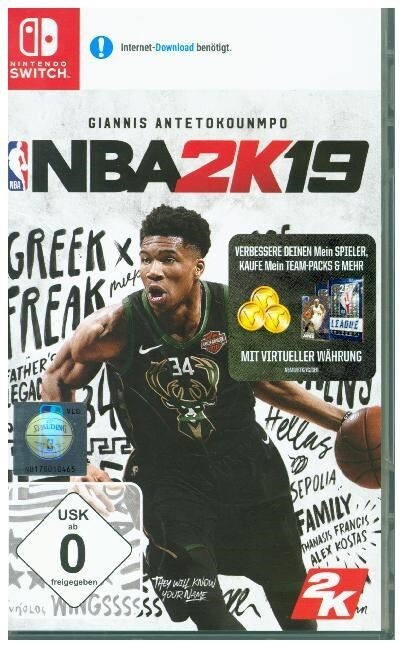 NBA 2K19, 1 Nintendo Switch-Spiel (00)