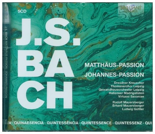 Matthaus-Passion / Johannes-Passion, 5 Audio-CDs (CD-Audio)