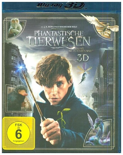 Phantastische Tierwesen und wo sie zu finden sind 3D, 1 Blu-ray (Blu-ray)