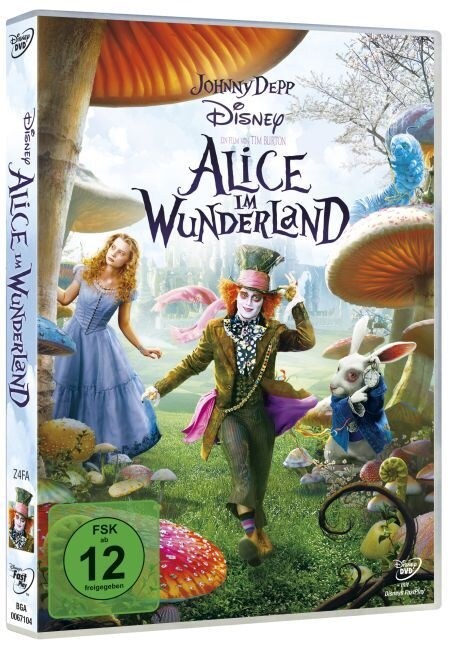 Alice im Wunderland, 1 DVD (DVD Video)