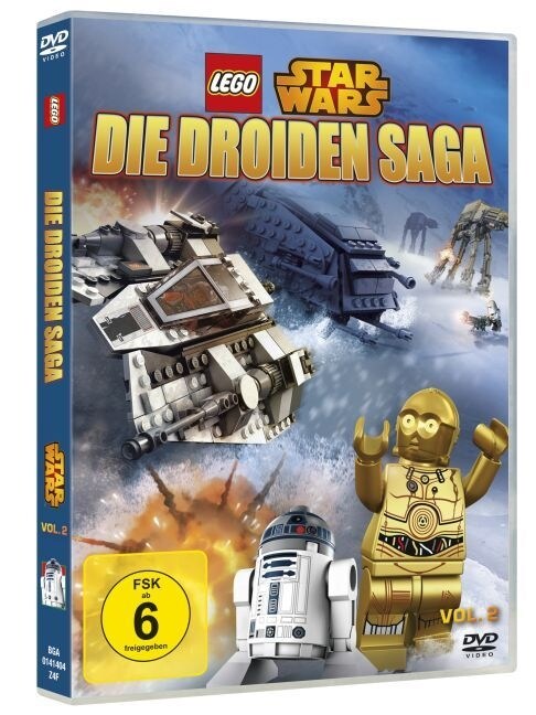 Lego Star Wars: Die Droiden Saga. Vol.2, 1 DVD (DVD Video)