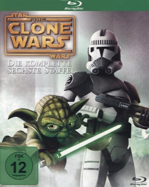 The Star Wars: The Clone Wars. Staffel.6, 3 Blu-ray (Blu-ray)