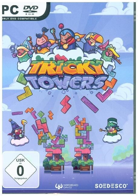 Tricky Towers, 1 DVD-ROM (DVD-ROM)